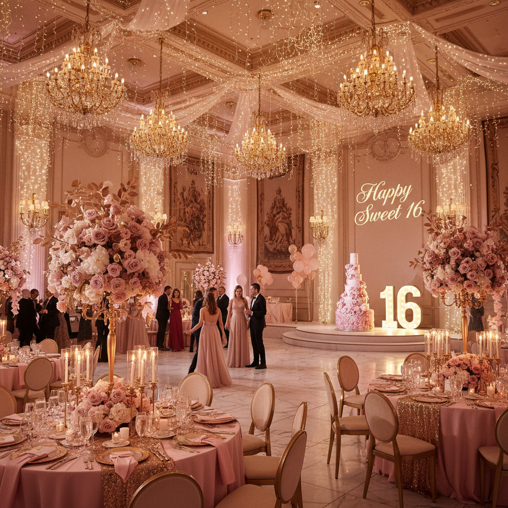 How to Plan a Luxury Sweet 16 in South Florida