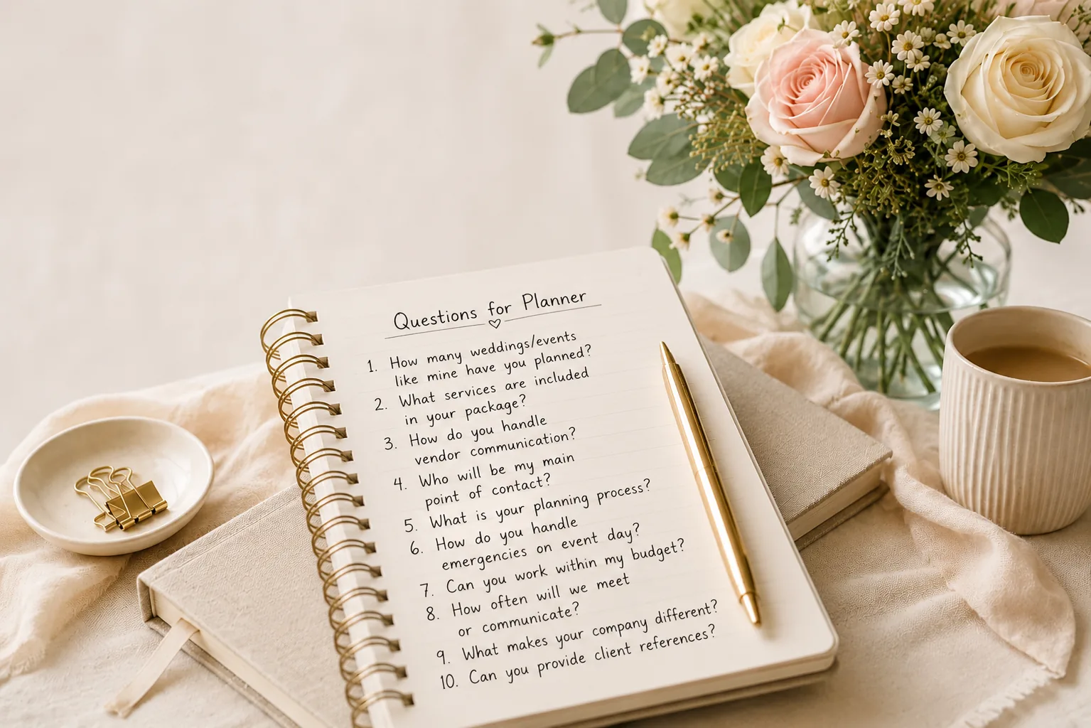 10 Questions to Ask Your Event Planner Before You Sign